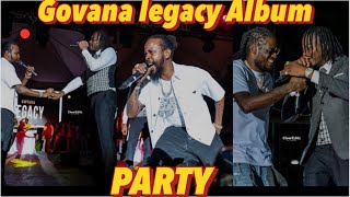 Govana Legacy album party with Popcaan Aidonia and more in Jamaica [upl. by Salohcim90]