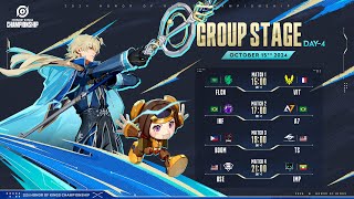 EN 2024 Honor of Kings Championship Group Stage Day 4 [upl. by Nadroj]