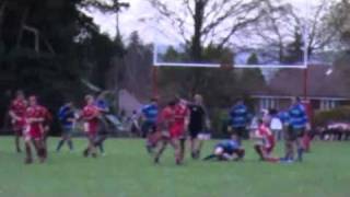 Sevenoaks U16 rugby vs Sutton Valence [upl. by Nuavahs]