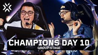 PRX vs EDG  VALORANT Champions Seoul  Group Stage Day 10 [upl. by Lucky]