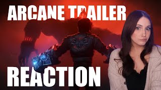 ARCANE SEASON 2 TRAILER REACTION [upl. by Espy]