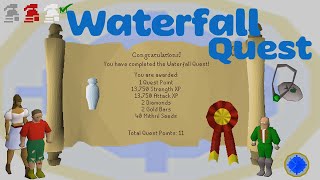 OSRS Waterfall Quest Quest Guide  Ironman Approved [upl. by Griffiths]