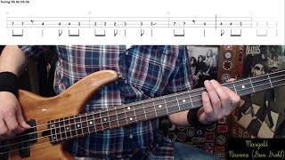 Marigold by Nirvana Dave Grohl  Bass Cover with Tabs PlayAlong [upl. by Capriola]