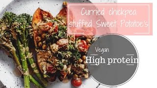 Vegan HIGH PROTEIN DinnerLunch idea [upl. by Llertnad]