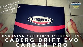 CABERG DRIFT EVO CARBON PRO  UBOXING AND INITIAL IMPRESSIONS [upl. by Riek]