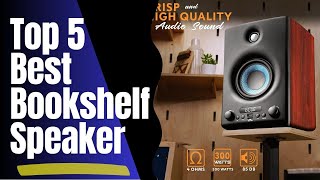 Best Bookshelf Speaker 2023 Top 5 Best Bookshelf Speaker Reviews [upl. by Jaycee]