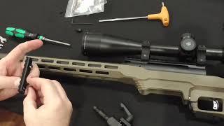 MY BIASED REVIEWS Mounting a Fortmeier H184 bipod to a Savage 110 Precision [upl. by Cam]