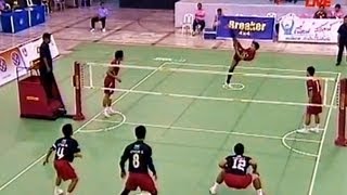 Nakhon Ratchasima  Bangkok Takraw Thailand League 2012 2nd [upl. by Klayman885]