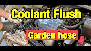 Engine Flush with garden hose [upl. by Ahsiekar]