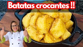 BATATAS CROCANTES NO FORNO SEQUINHAS E DELICIOSAS [upl. by Gerhardt79]