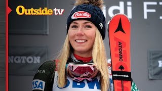 Mikaela Shiffrin Shares Spotlight with 17 Year Old Rising Star  A Matter Of Time [upl. by Fairweather694]