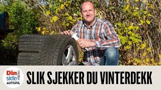 Slik sjekker du vinterdekkene [upl. by Hammond]