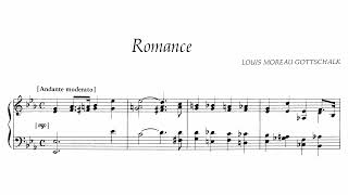 Louis Moreau Gottschalk  Romance in Eflat major RO 270 [upl. by Tsugua]