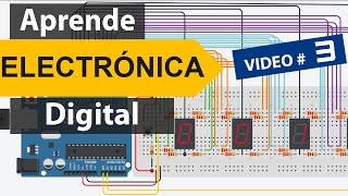 Aprenda ELECTRÓNICA Digital con ARDUINO Parte 3 [upl. by Derfnam727]