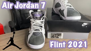 Air Jordan 7 Flint On Feet Review [upl. by Sirtimed]