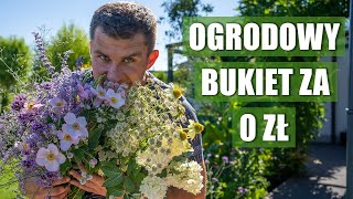 Kwiaty z ogrodu Jak zrobić bukiet kwiatów za 0 zł [upl. by Trebron362]