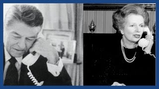 Ronald Reagan says sorry to Margaret Thatcher in private phone call [upl. by Abshier393]