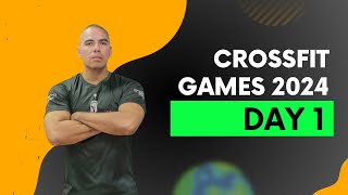 CrossFit Games 2024  Dia 1 Tragédia e Questões em Aberto 🖤 [upl. by Niawtna]