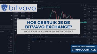 Hoe gebruik je de Bitvavo exchange uitleg [upl. by Maryly]