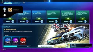 Rocket League Getting the Platinum Trophy 🏆 [upl. by Mimi]