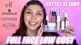 FULL FACE PIÙ LOW COST DELLA MIA MAKEUP COLLECTION 💰💞 MelissaTani [upl. by Lacagnia152]