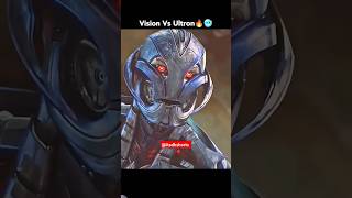 Ultron vs Vision deleted him for internet 🔥🔥 marvel avengers ironman ultron ironman shorts [upl. by Emalia]