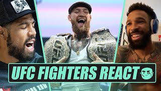 UFC Fighters React to Conor McGregors Wildest Moments  UFC 264 [upl. by Sukhum]