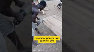 Comment ponçer une porte en bois [upl. by Tsiuqram]