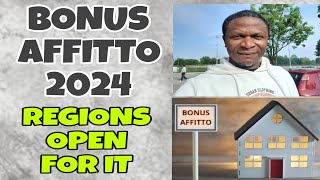 BONUS AFFITTO 2024 quot WHEN TO APPLY quot [upl. by Engenia]