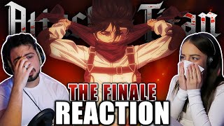 CANT BELIEVE ITS OVER 😭💔 Attack on Titan  The Final Episode REACTION [upl. by Ranjiv]