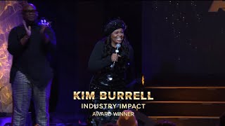 2024 Soar Awards Industry Impact Honoree Kim Burrell Speech on Impact Television [upl. by Maddie781]