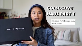 COLLECTIVE HAUL PT1  Europe Haul Fabrique 7or9 Shoes [upl. by Areit]