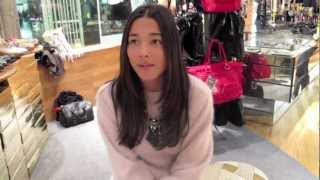 Jessica Gomes Interview At Mimco Kaleidoscope Launch [upl. by Ayaj632]