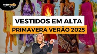 10 Vestidos Tendência Primavera Verão 2025 [upl. by Ebenezer]