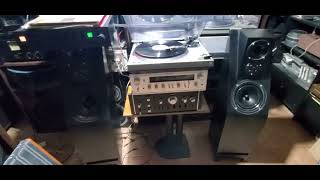 TECHNICS SL150 HIEND YAMAHA C6  PERREAUX 2150 POWER SPEAKERS VIFAAUDAX HIEND MUSIC  MALVAHO [upl. by Naggem674]