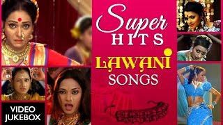 Top 10 Superhit LAVANI Songs  Bhargavi Chirmule Megha Ghadge  Best Marathi Dance Songs  Jukebox [upl. by Nojad]