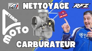 NETTOYAGE CARBURATEUR SUR DIRT BIKE APOLLO RFZ 125 [upl. by Zechariah]