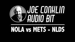 Joe Conklin Audio Bit NOLA Mets NLDS [upl. by Adnhoj]