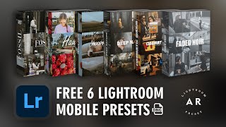 Free 6 Presets Part 4  Free Lightroom Mobile Presets  Free Presets  Lightroom Free Presets [upl. by Elbon]