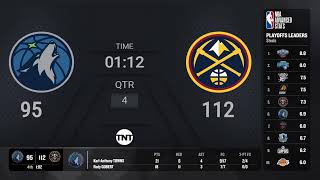 Timberwolves  Nuggets Game 5  NBAPlayoffs presented by Google Pixel Live Scoreboard [upl. by Christenson]