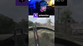 Le carreau explo XD  artemize sur Twitch [upl. by Llezo893]