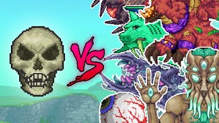 GUARDIÁN de la mazmorra VS TODOS los JEFES de Terraria  Calamity mod [upl. by Cheri]