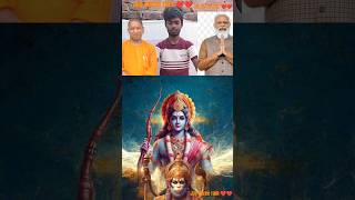 Jay shree ram 💪Trending video❤️ hindu hanuman shreeram shorts theviralkrishnaboy [upl. by Malchus]