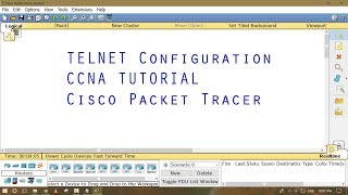 Telnet Practical CCNA  CCNA Practicals in Hindi  Computer Guru Hub [upl. by Casmey]