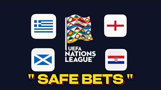 TODAY FOOTBALL PREDICTIONS  UEFA NATIONS [upl. by Nahej]