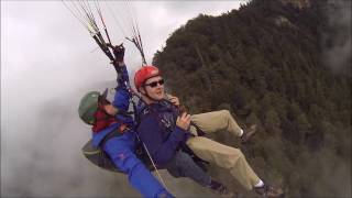 Paragliding with Twin Paragliding in Interlaken Switzerland [upl. by Bonacci]