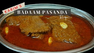 karim Hotel Purani Dilli ka famous Badaam Pasanda Recipe ‼️ [upl. by Migeon42]