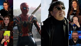 Tom Holland Peter vs Doc Ock  No Way Home  Reaction Mashup  spiderman [upl. by Neetsuj]