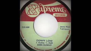 ERROL DUNKLEY  DOWN LOW [upl. by Nancie]