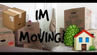 MOVING DAY VLOG [upl. by Aerdnu]